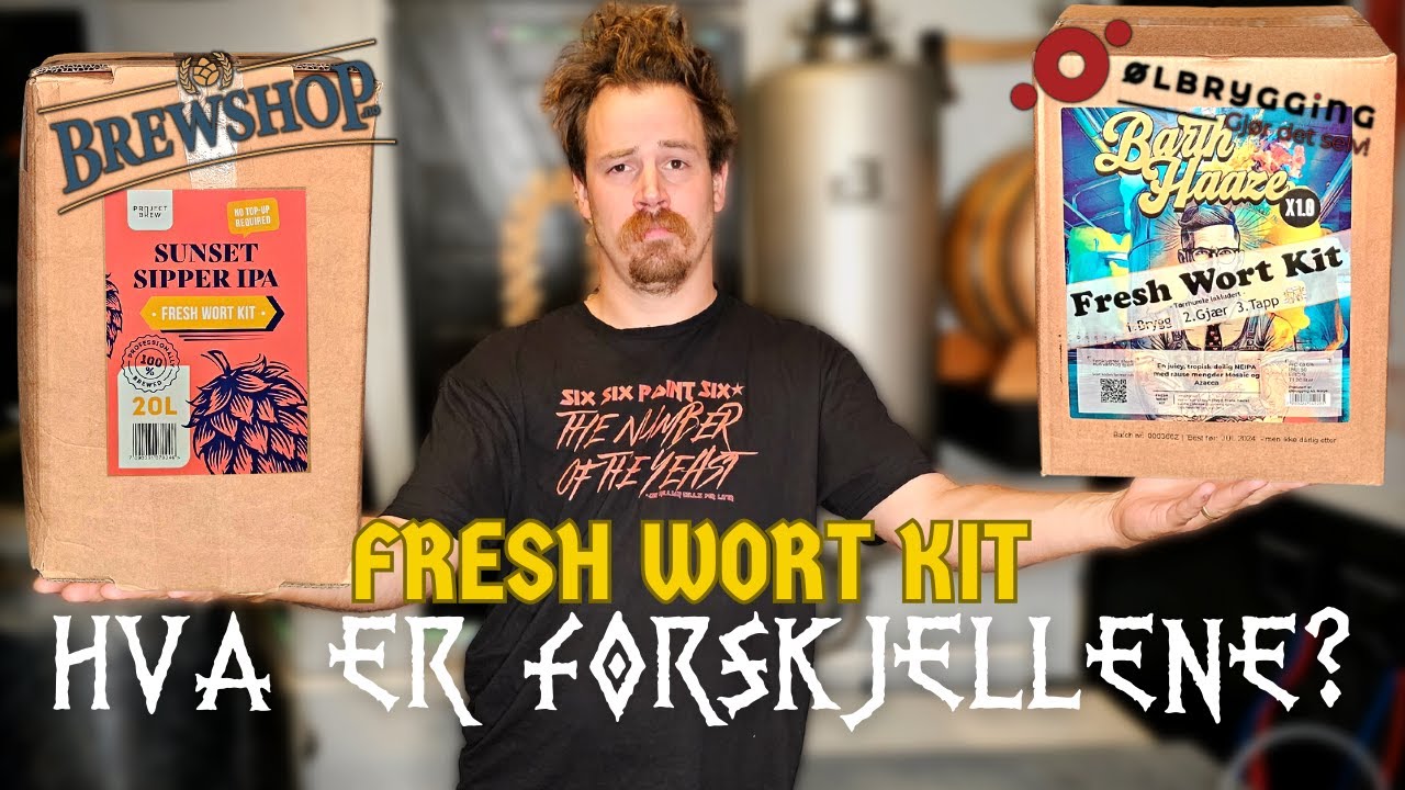 Fresh Wort Kits til folket - Ny leverand&oslash;r p&aring; markedet