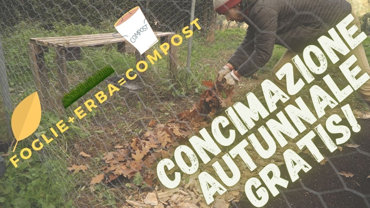 COMPOST ep.4 | CONCIMAZIONE AUTUNNALE GRATIS