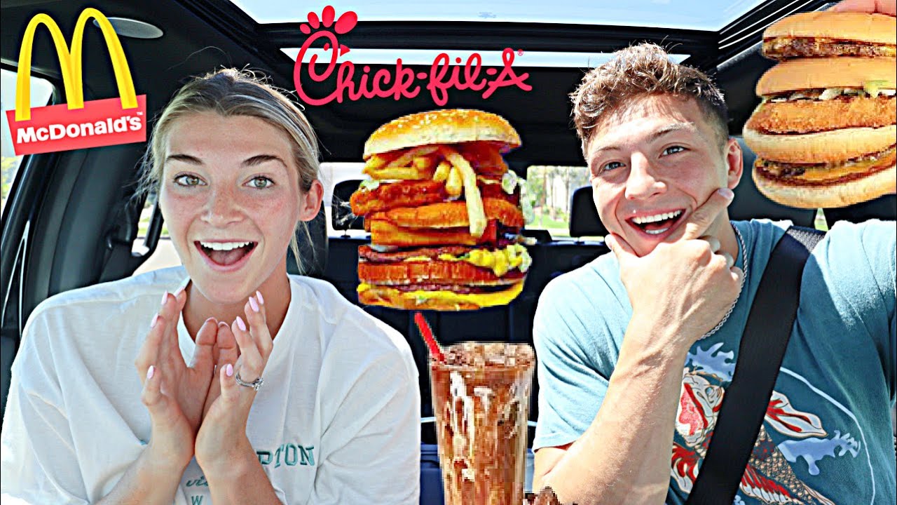 EATING SECRET MENU ITEMS AT FAST FOOD RESTAURANTS FOR 24 HOURS!!