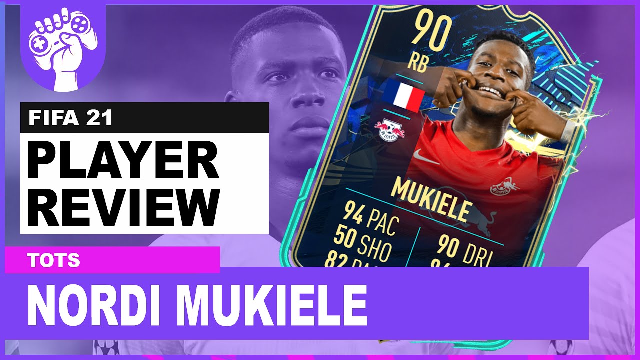 THIS IS A BROKEN CARD! | 90 MUKIELE | FIFA 21 Player Review