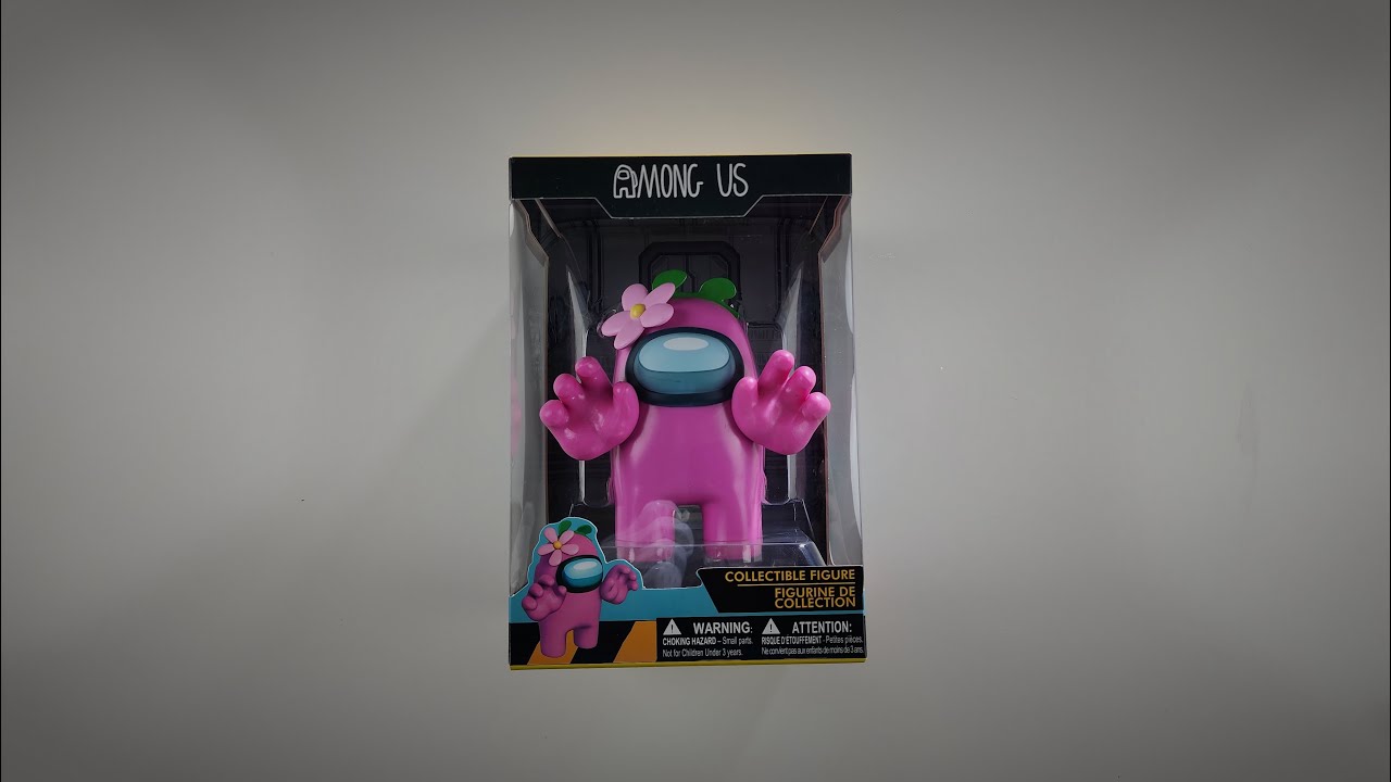 Among Us Collectible Figures Pink Unboxing #27