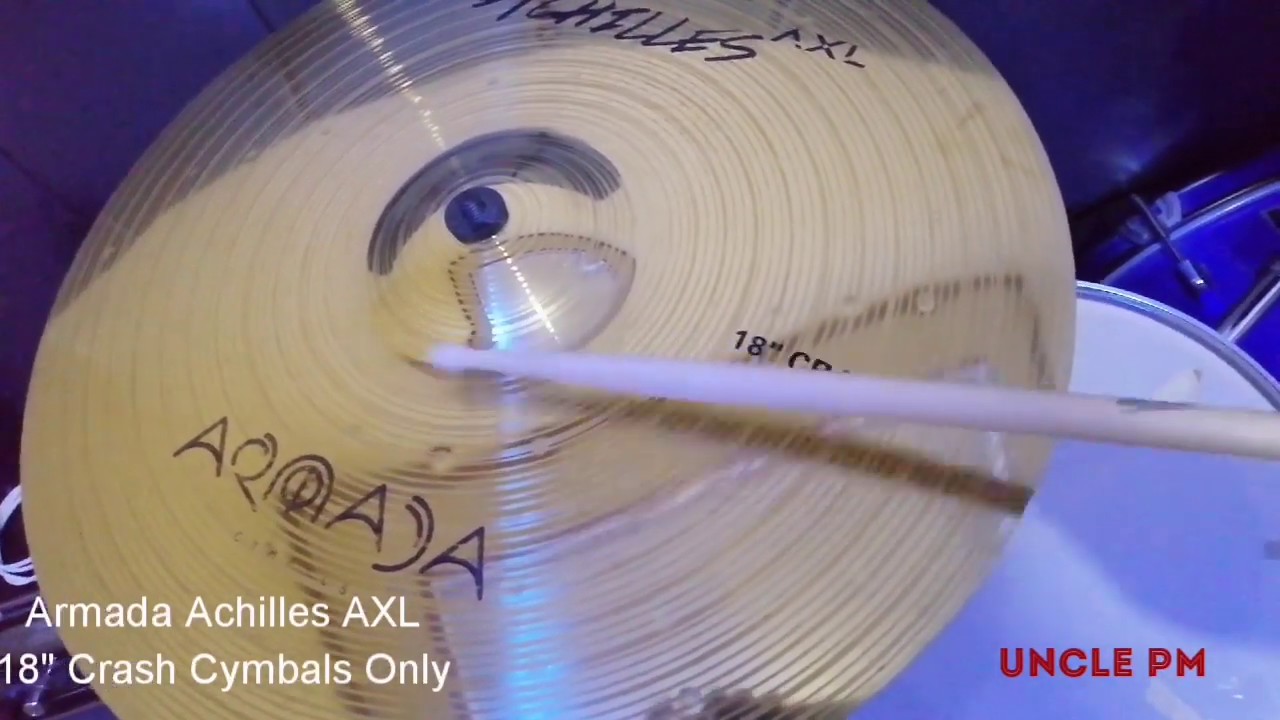 LOW BUDGET CYMBALS ba hanap mo?? Try mo to Achilles AxL ng Armada ayos din maganda tunog!