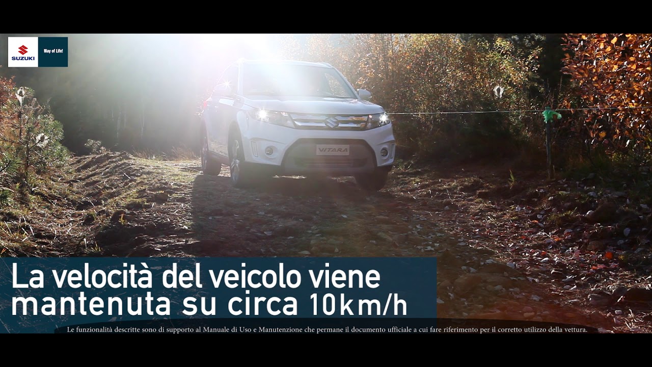 Tutorial Suzuki Vitara - Hill Descent Control -