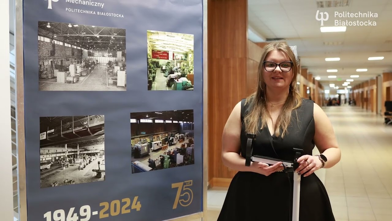 Patrycja Kolosa, inżynier biomedyczny. Wydział Mechaniczny Politechniki Białostockiej