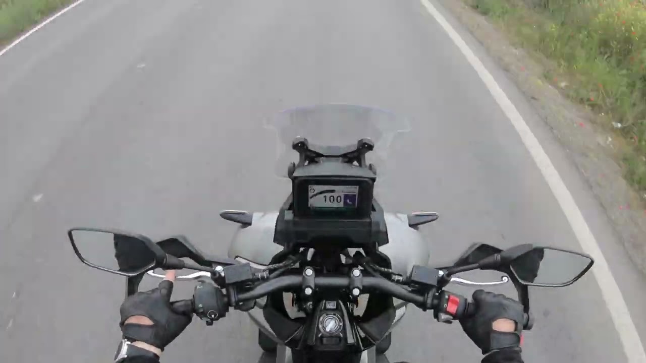 Skra Blue Lake Greece, Kilkis with the Honda ADV 350