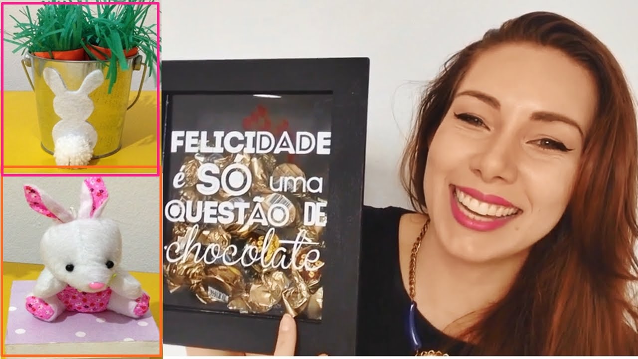 2 IDEIAS DE PRESENTE F&Aacute;CIL PARA P&Aacute;SCOA #AmigoChocolateDIY