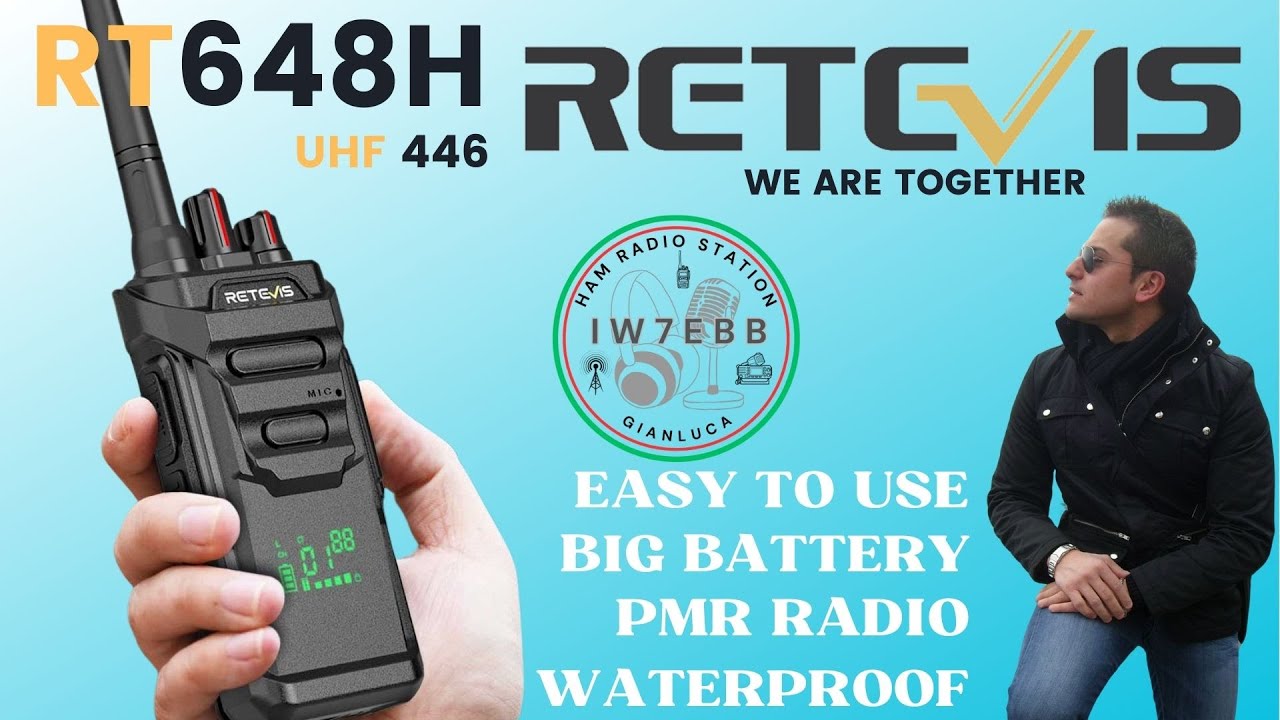 Radioamatori-Retevis RT648H #retevis #radioamatori #hamradio #science #comunicación #radio #pmr