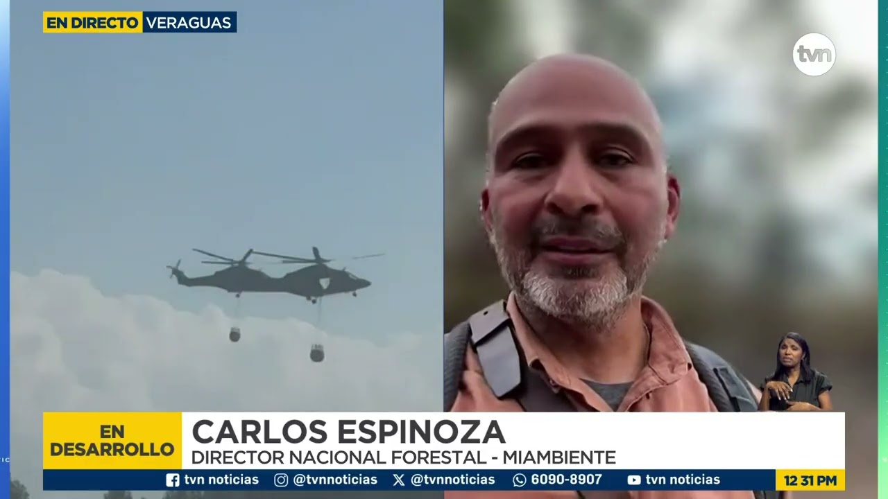 Siguen las labores de extinsión en la reserva forestal La Yeguada