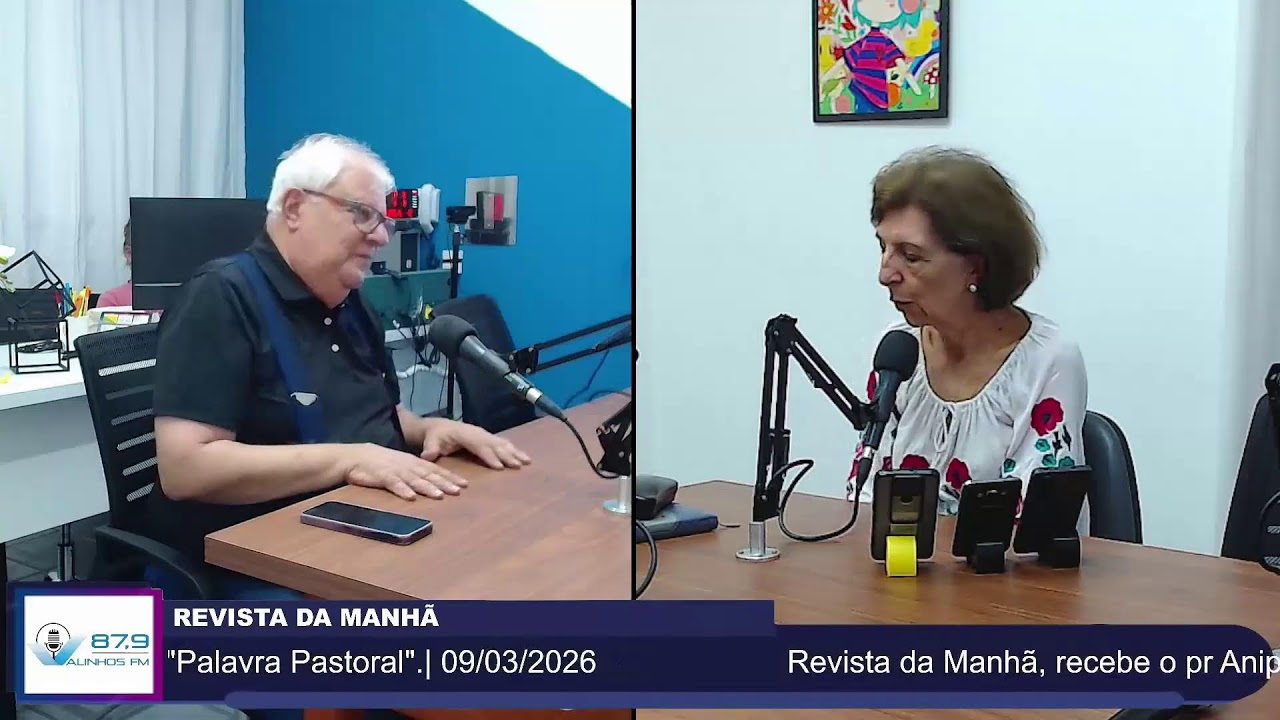 Revista da Manhã, recebe o pr Anips Spina, Igreja do Nazareno no quadro 