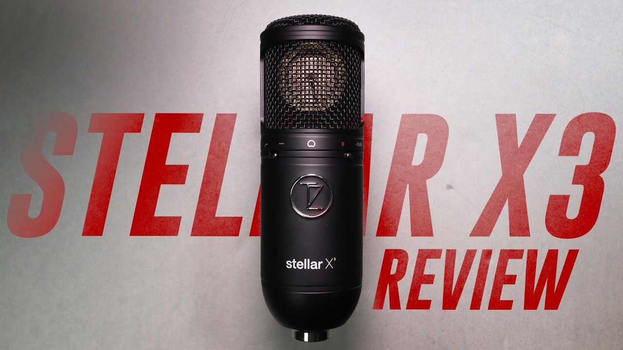 Tech Zone Audio Products Stellar X3 Review / Test (vs. AT2020, NT1, LCT440, Spirit)