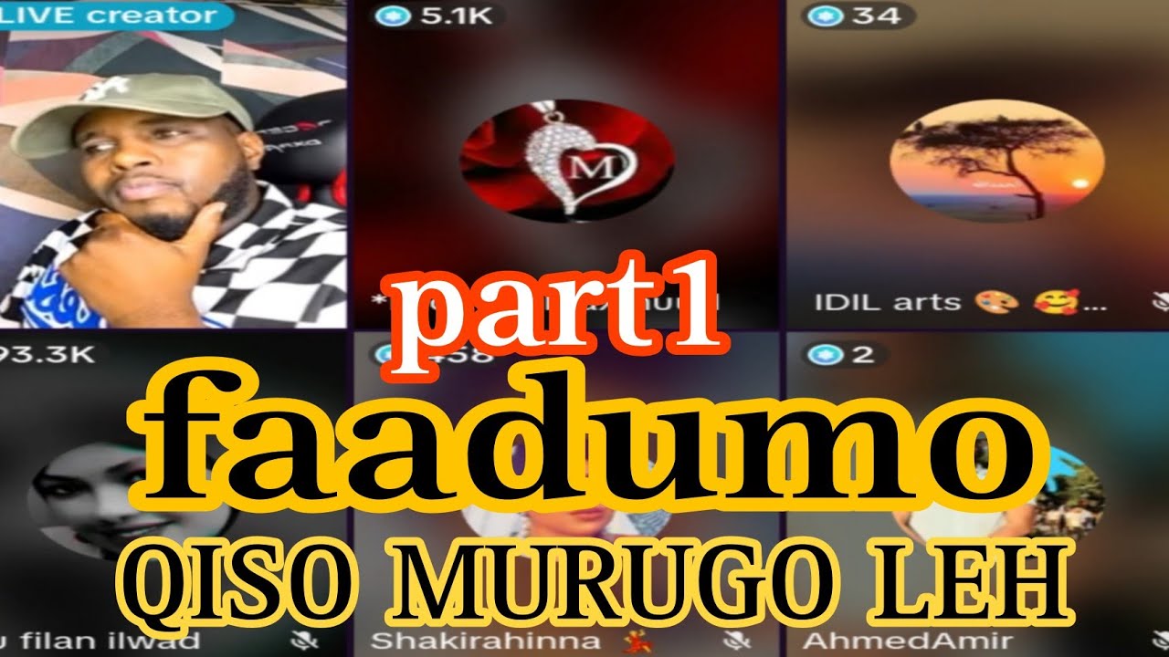 part1 faadumo Qiso murugo leh 😭😭😭😭
