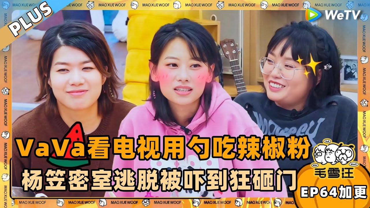 杨笠雪琴“逼问”晓卉恋爱细节？VaVa毛衍七毛不易合唱《和影子跳舞》！|《毛雪汪》 EP64 PLUS #综艺 #徐志胜 #杨笠 #赵晓卉 #vava #李雪琴 #毛不易