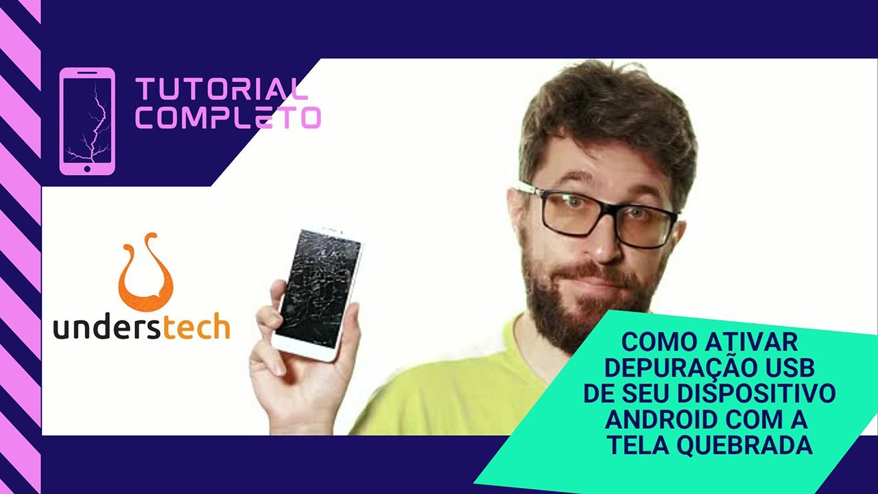 Como recuperar seus arquivos em seu dispositivo Android com a tela quebrada (Manual Understech)