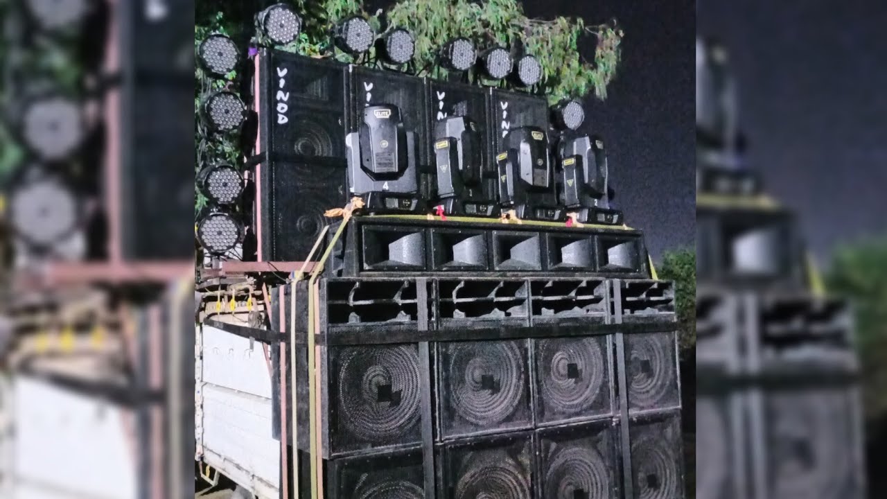 8 Bass Dj Setup With Sharpy Light
