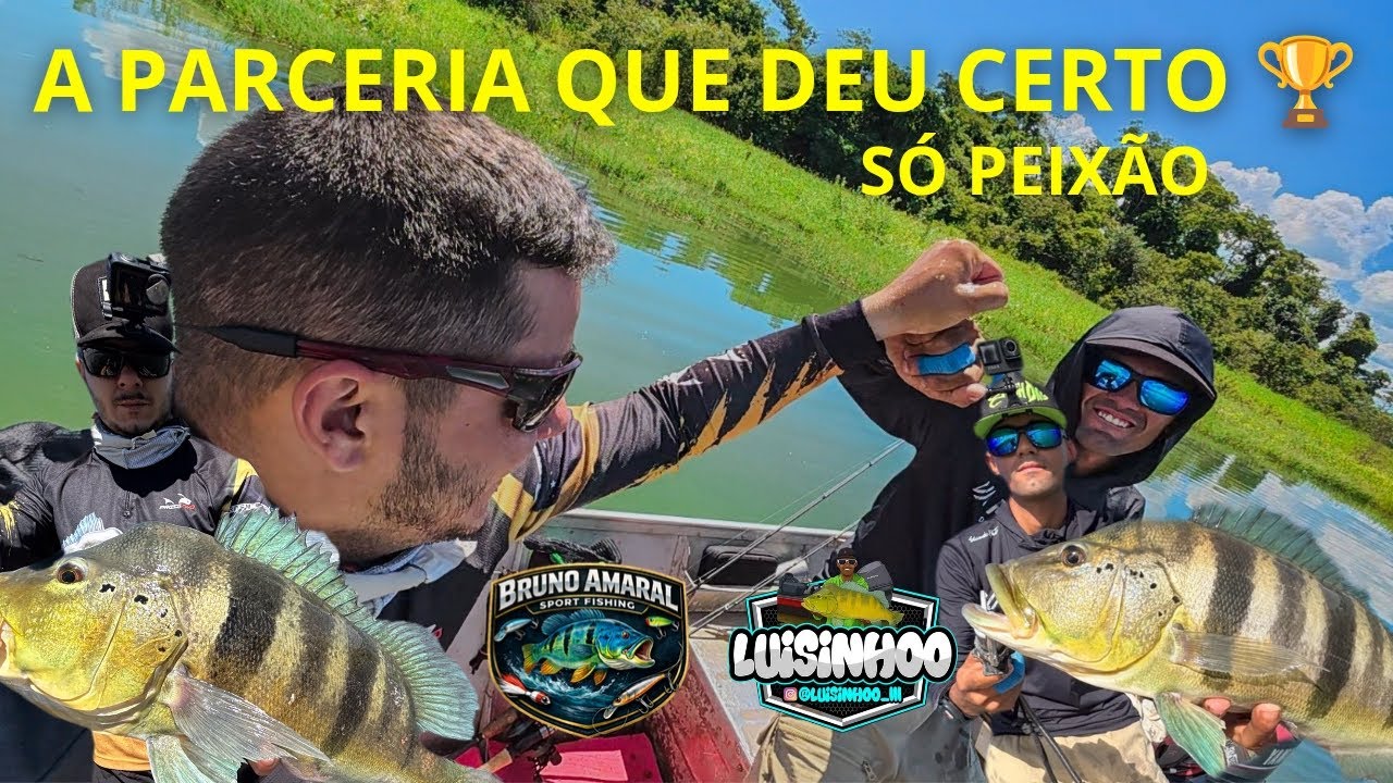 PESCARIA MAIS TOP QUE FIZ ATÉ HOJE SÓ PEIXÃO 