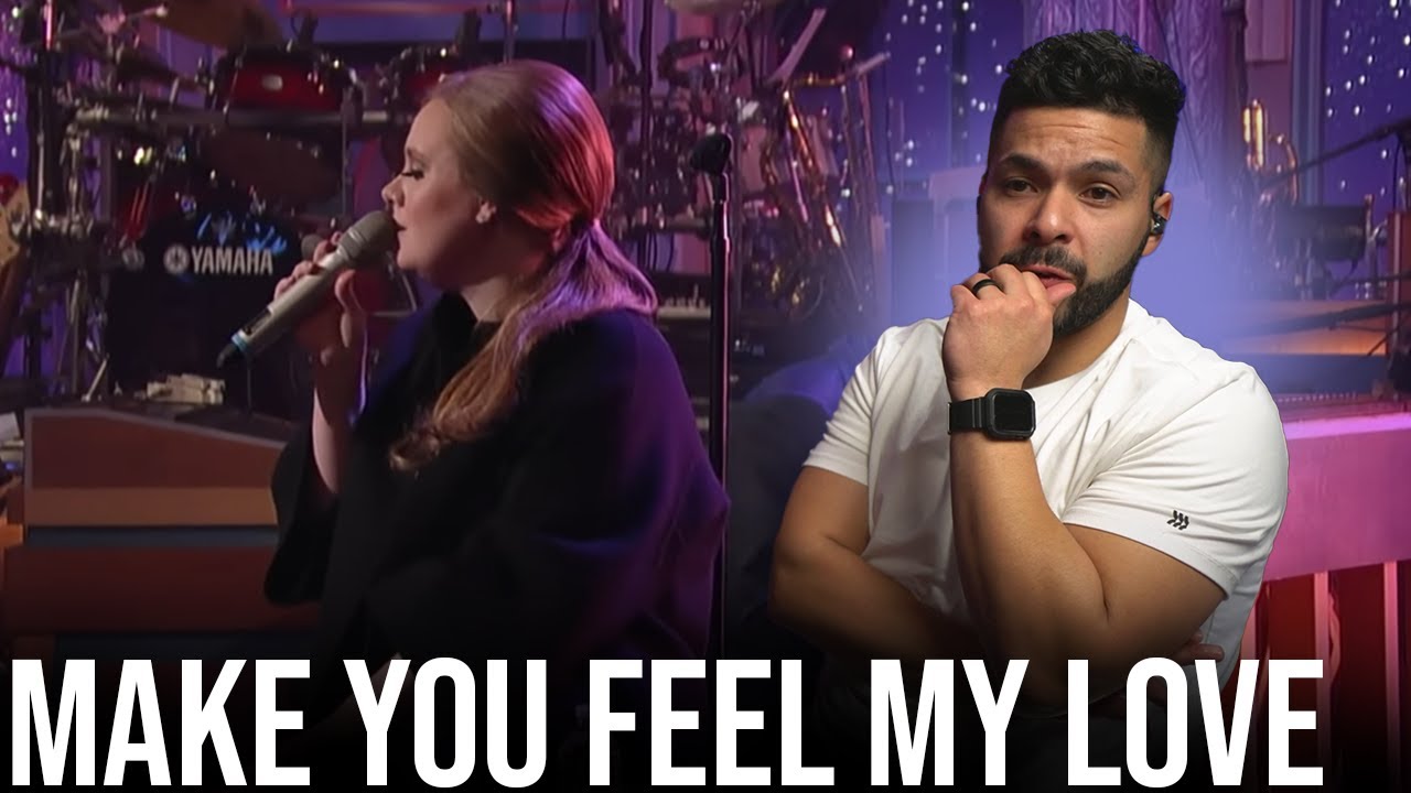 Adele's cover and Bob Dylan's Original Make You Feel My Love (Reaction!)