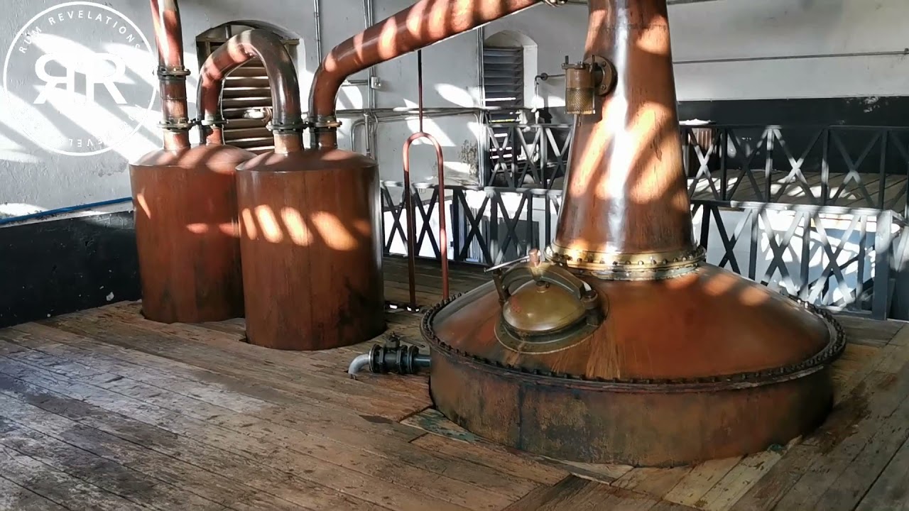 The Magic Pot Stills At Mount Gay Rum Distillery