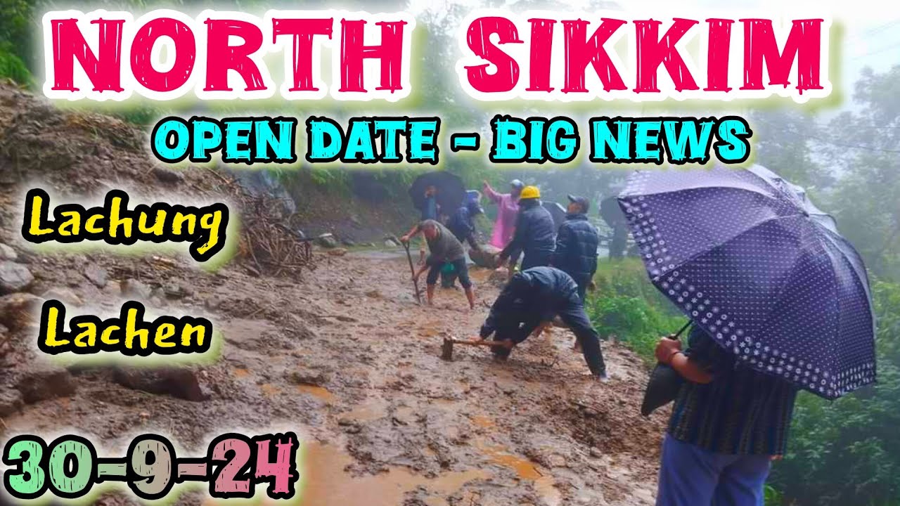 October North Sikkim Road Update ||Sikkim Road Condition Today || Gurudongmar Lake Latest Update