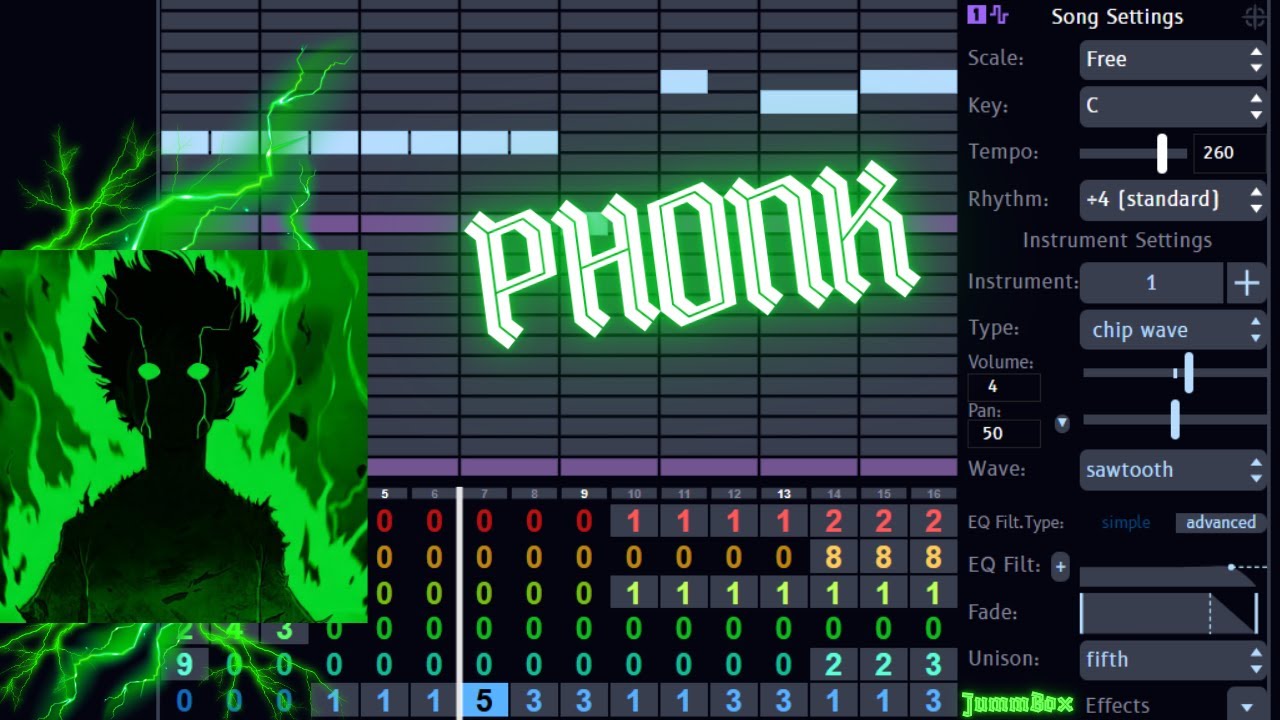 PHONK on JummBox