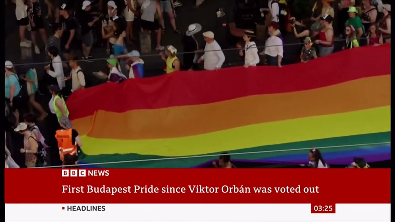 Hungary holds first post-Orban Budapest Pride march - 28/Jun/2026