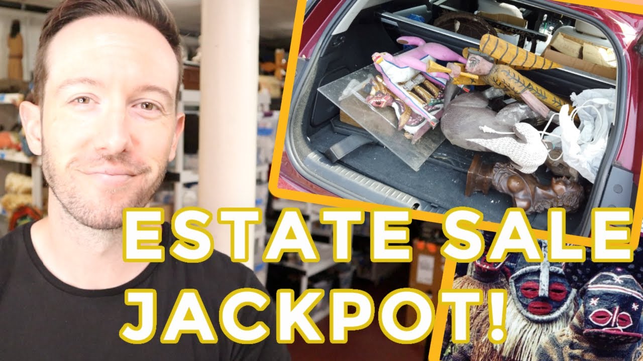 Estate Sale Jackpot! Haul Video With Amazing Finds! Picking For Profit & Buying to Resell!