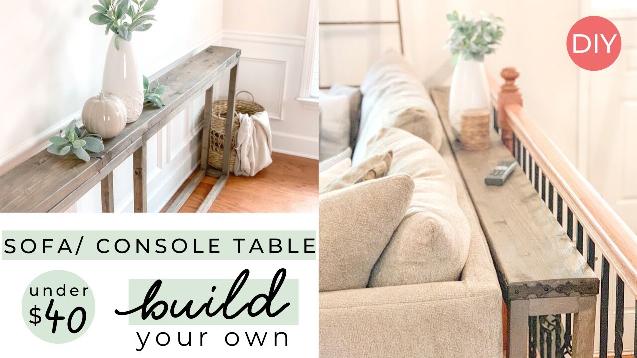 Under $40 Sofa OR Console Table | Easy Build | Ashleigh Lauren