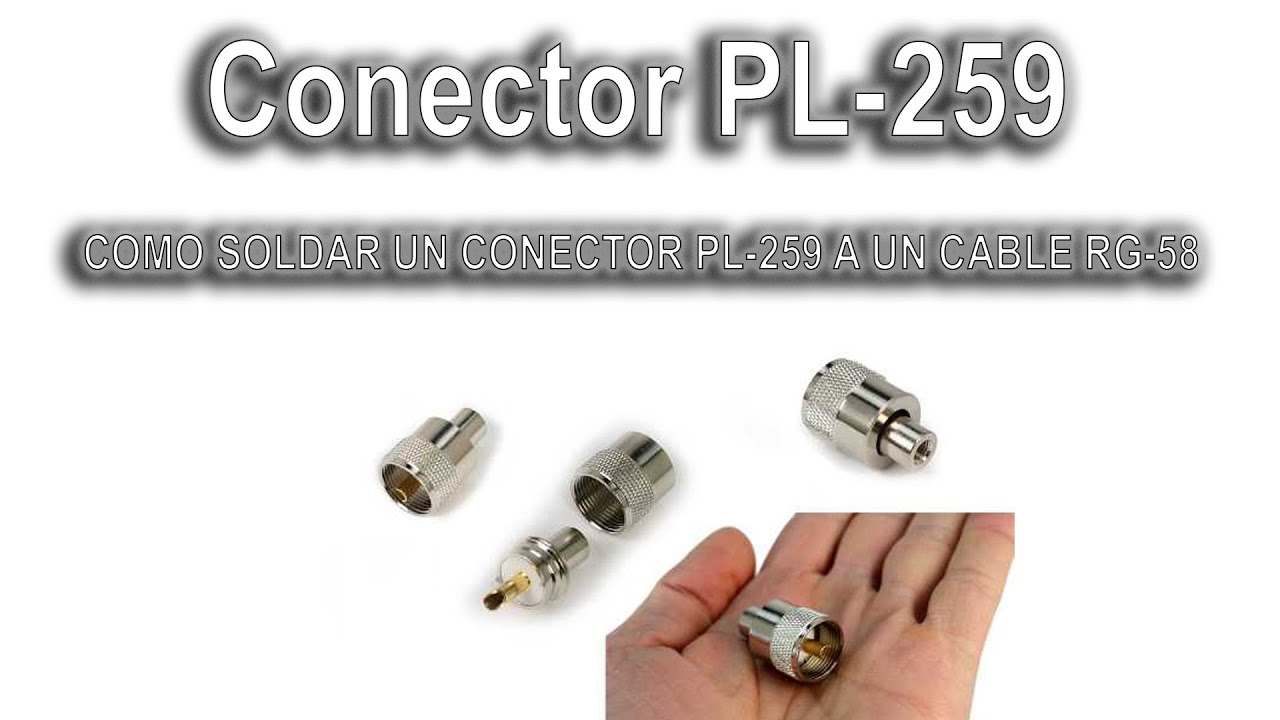 🛠️ Como poner un conector PL-259 a un cable RG-58 para antenas