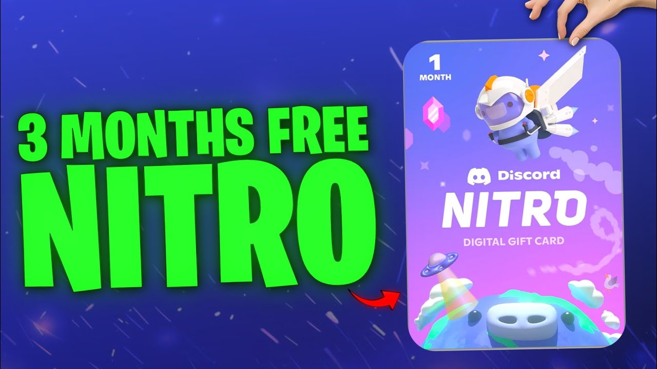 Free 3 Months Discord Nitro | CLAIM FAST!
