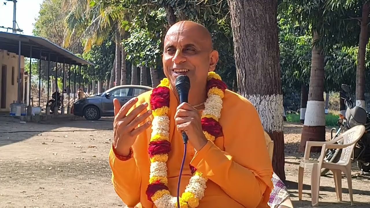 Special Class Part-1 by HG Atul Krishna Prabhuji At Khodiyar Farm Near Sinugra,Anjar On 11 Jan 2025 