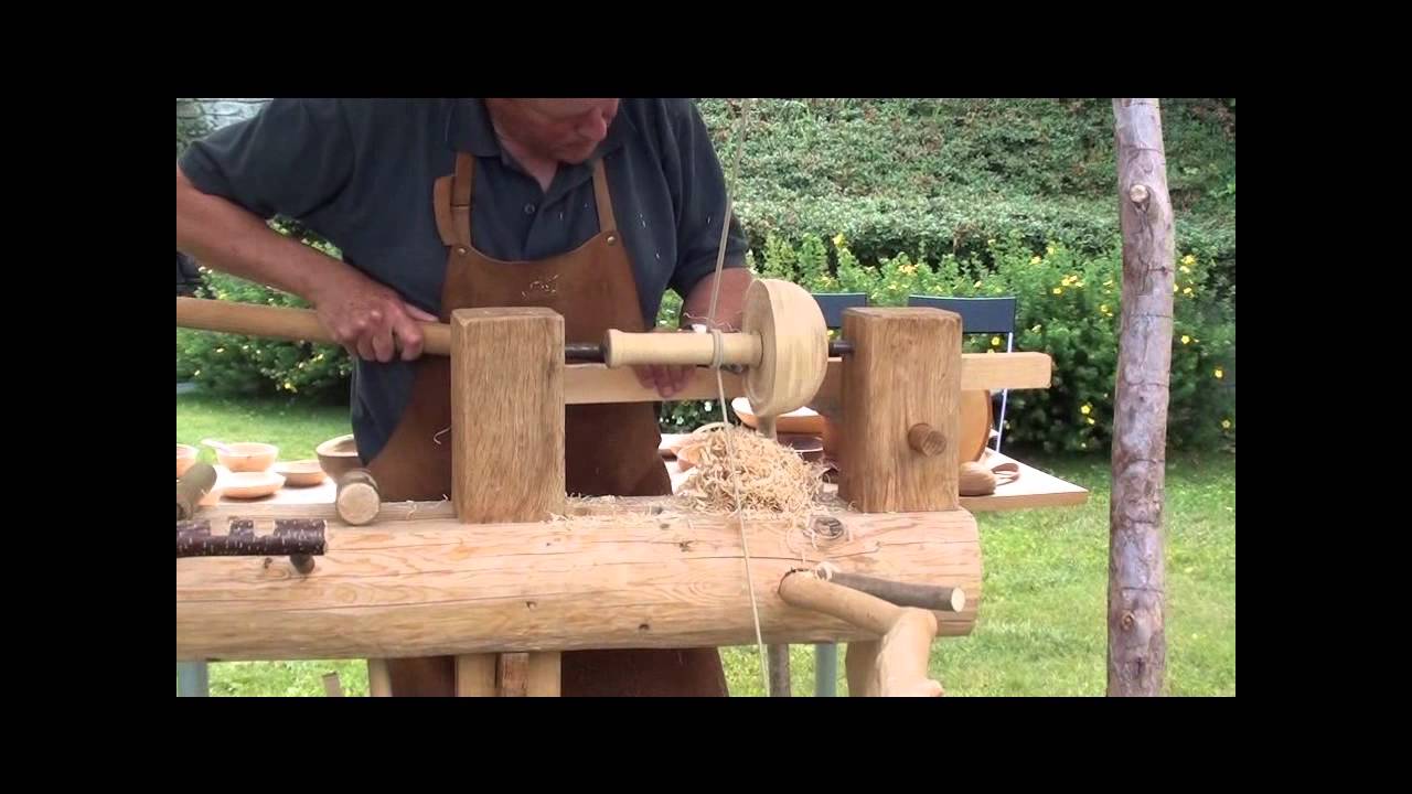 Claude Veuillet e la tornitura a pertica