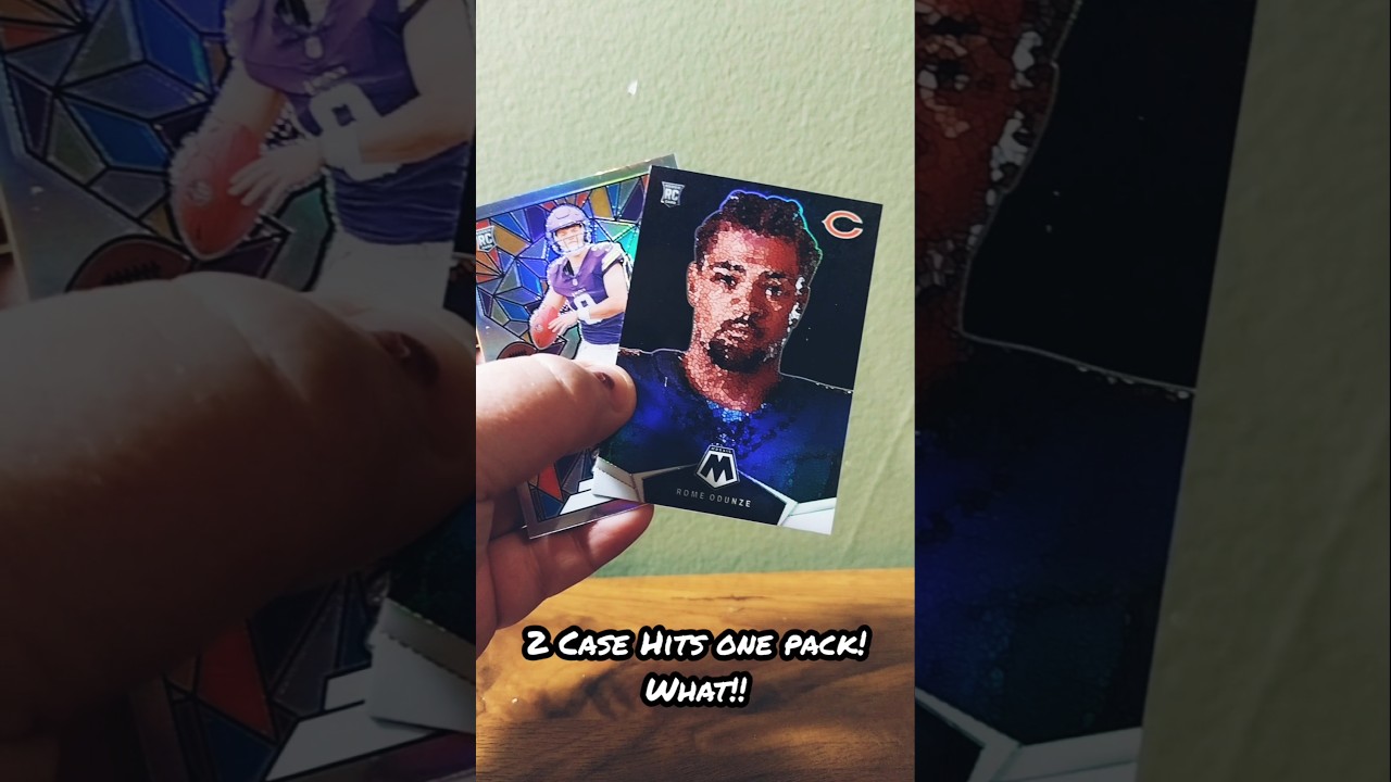 2 Case Hits One Pack! What! 2024 Mosaic Football Blaster! Wow! #sportscards #casehit #mosaicfootball