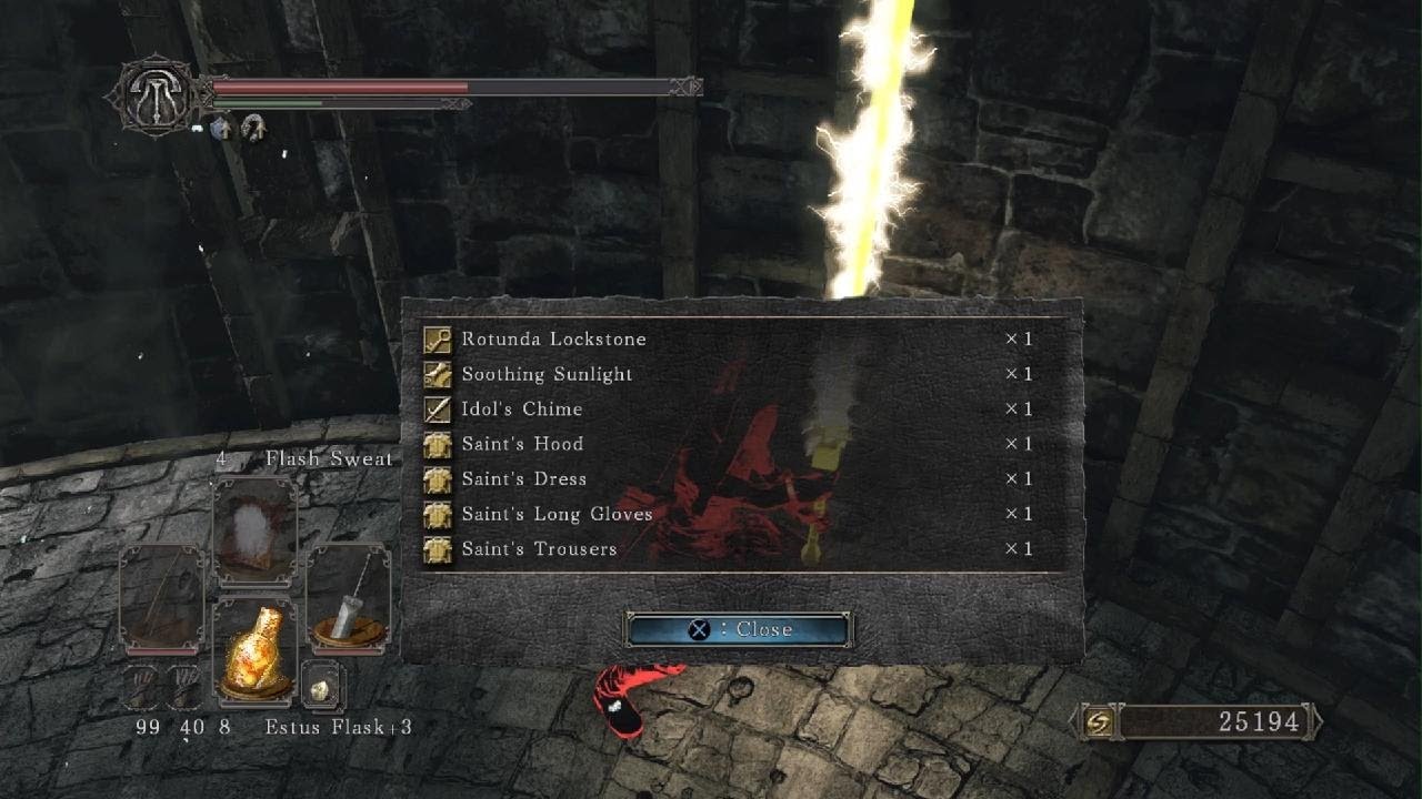 How to get soothing sunlight in Dark Souls 2 Sotfs