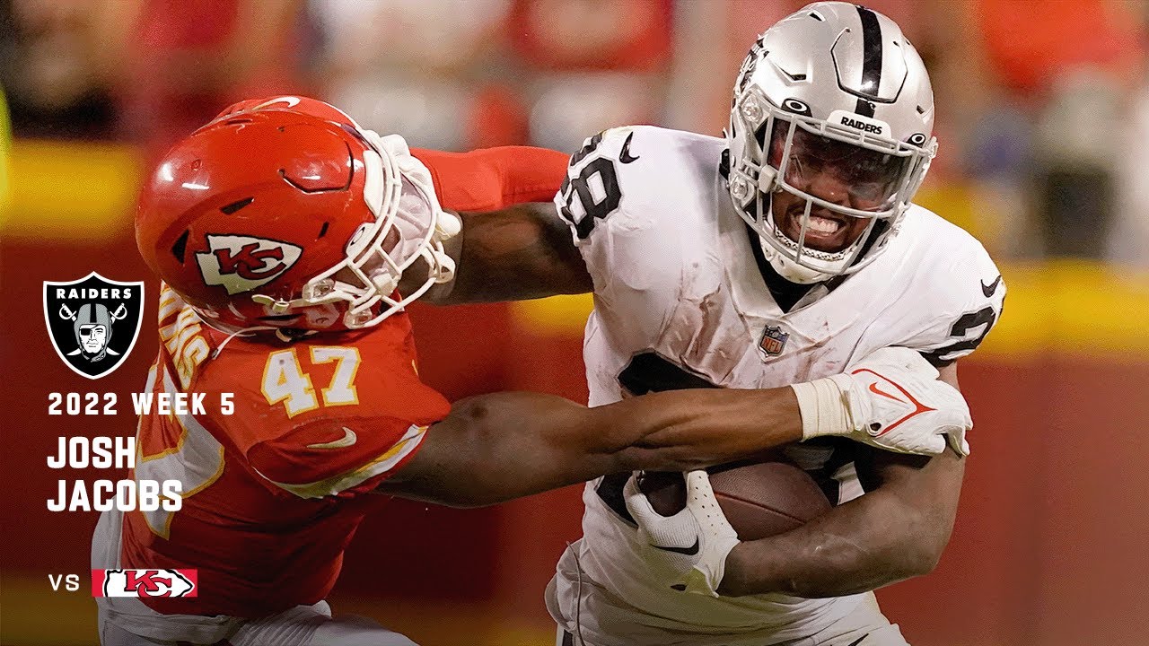 Josh Jacobs Dropped a Career High 193 Yards!