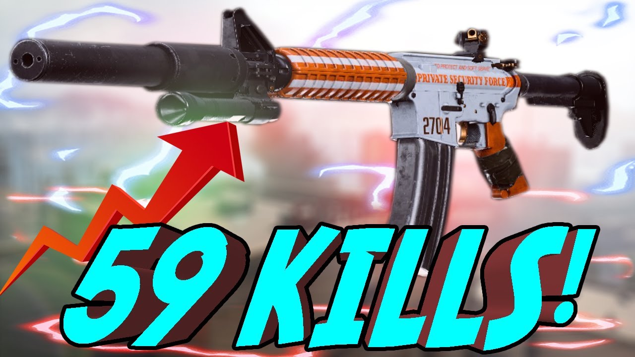 59 KILLS with the BUFFED XM4 in Warzone [Season 4]