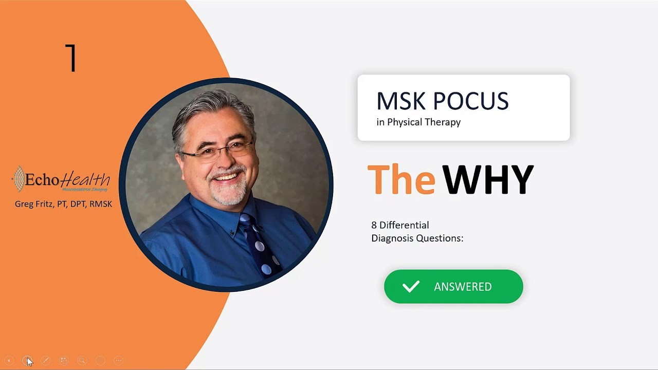Musculoskeletal Ultrasound Imaging – The Differential Diagnosis of Ultrasound Findings