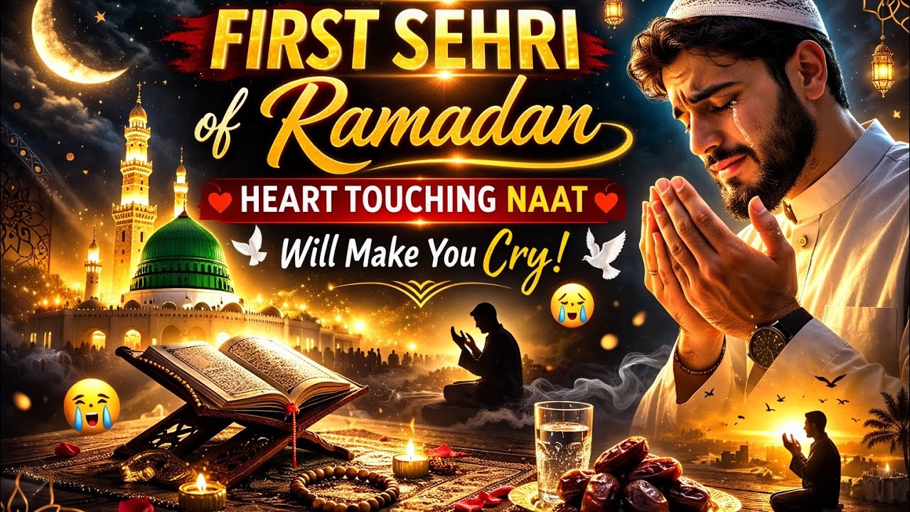 First Sehri of Ramadan 😢 | Heart Touching Naat 2026 | Ya Mustafa ﷺ Emotional Kalam