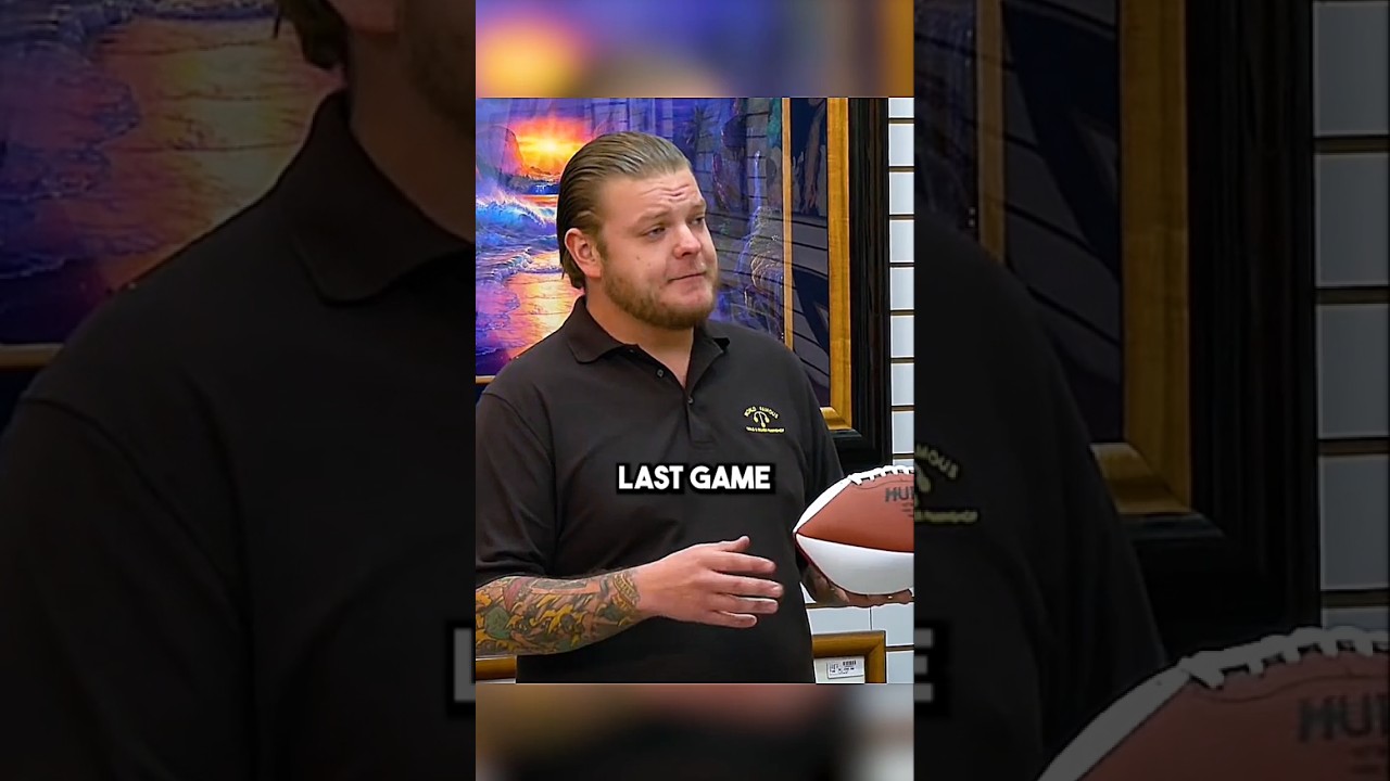 Authentic Walter Payton signed football | Pawn Stars US