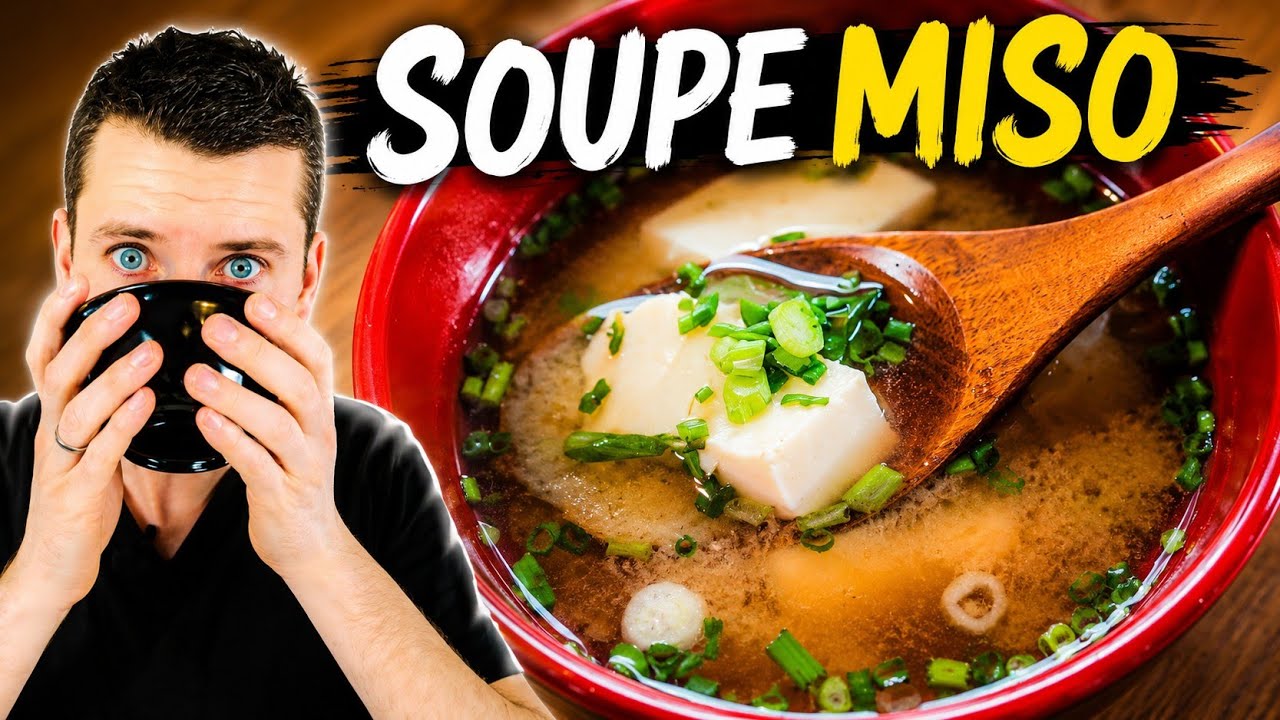 Soupe miso 100% authentique et maison | recette japonaise