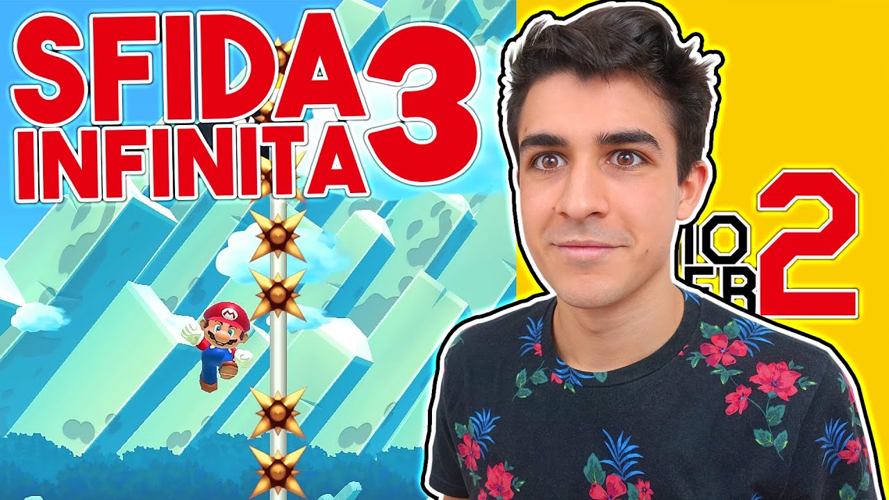 Sfida Infinita Difficile SENZA Skip! - Mario Maker 2 ITA