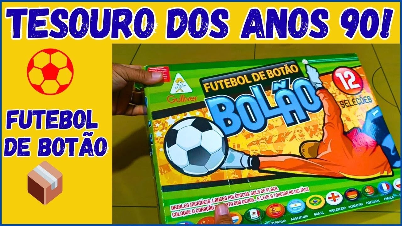 Unboxing Futebol de Botão Gulliver – Veja Tudo Que Vem na Caixa!