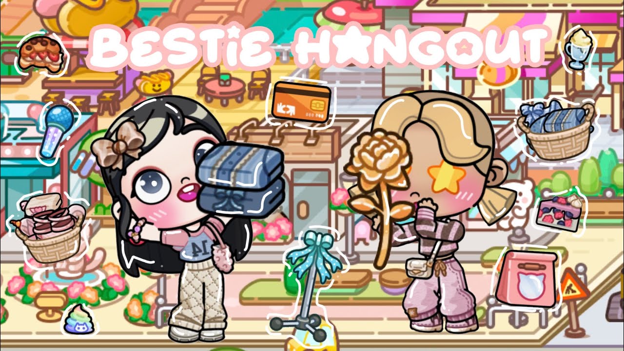 Bestie Hangout [] Kayra and Casey [] Shopping [] avatarworldroleplay