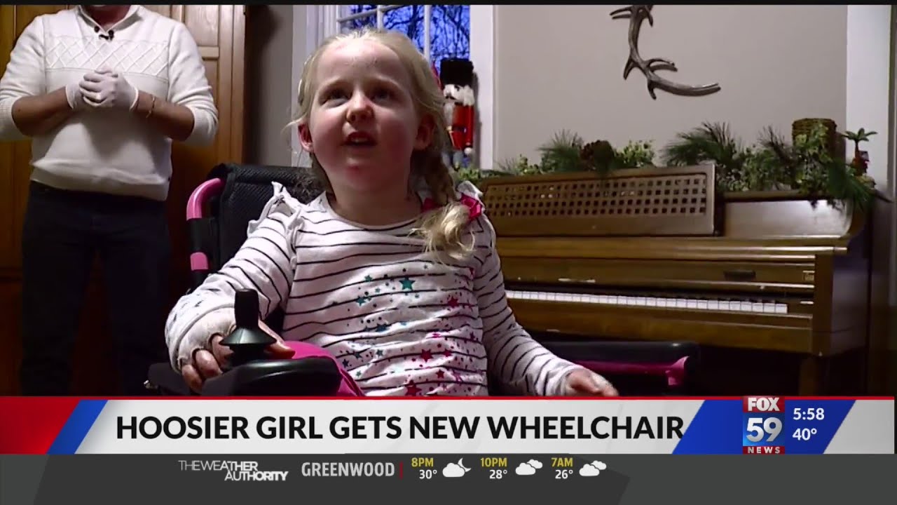 Hoosier girl gets new wheelchair