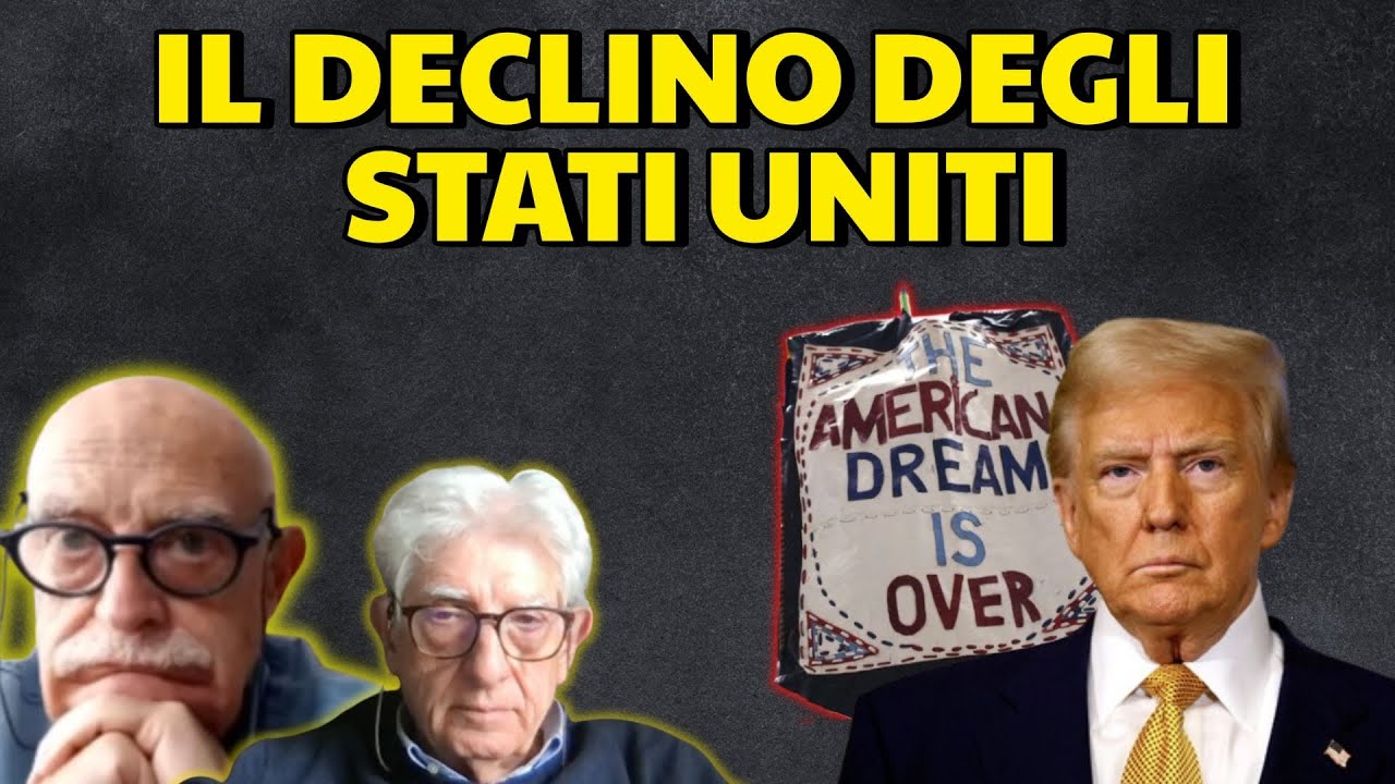 IL DECLINO degli STATI UNITI di TRUMP, ANALISI con PROF ANDREA GRAZIOSI e DANIELE MORO