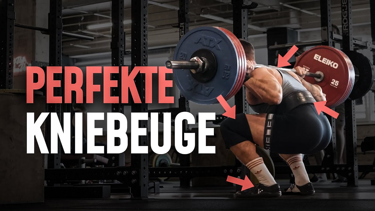 Perfekte Kniebeuge: Technik f&uuml;r MASSIVE Squats