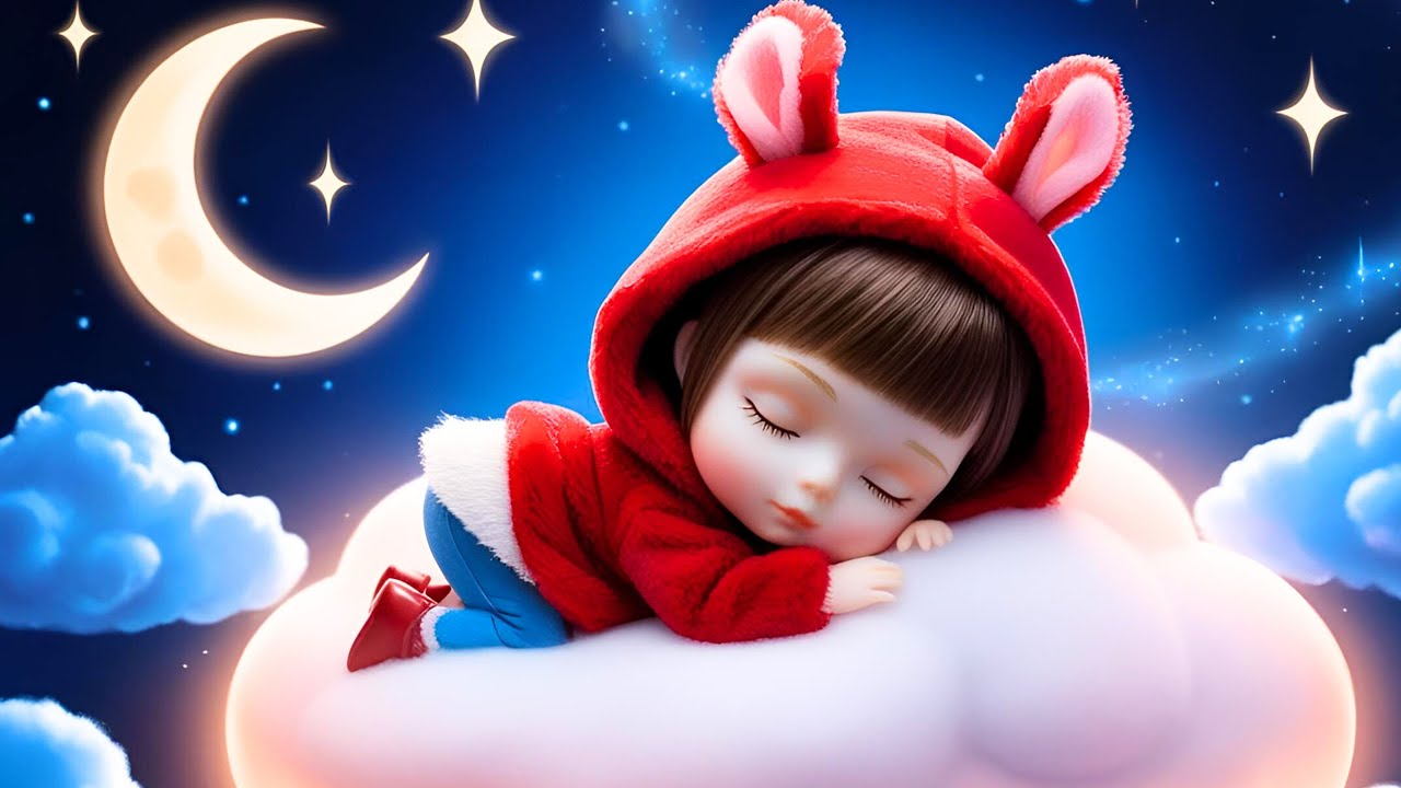 Soft Piano Lullaby for Naps | ☁️Relaxing Music for Babies - Gentle & Steady