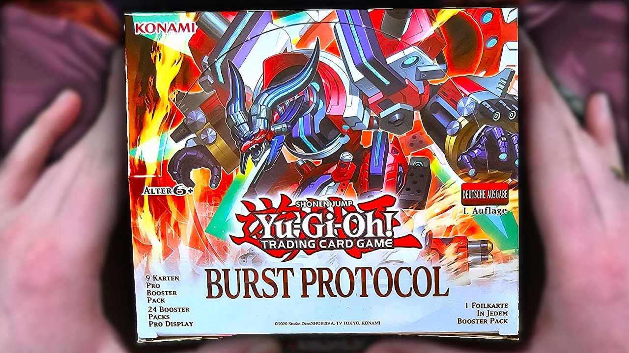 Ich öffne das neuste Yu-Gi-Oh! Haupset BURST PROTOCOL