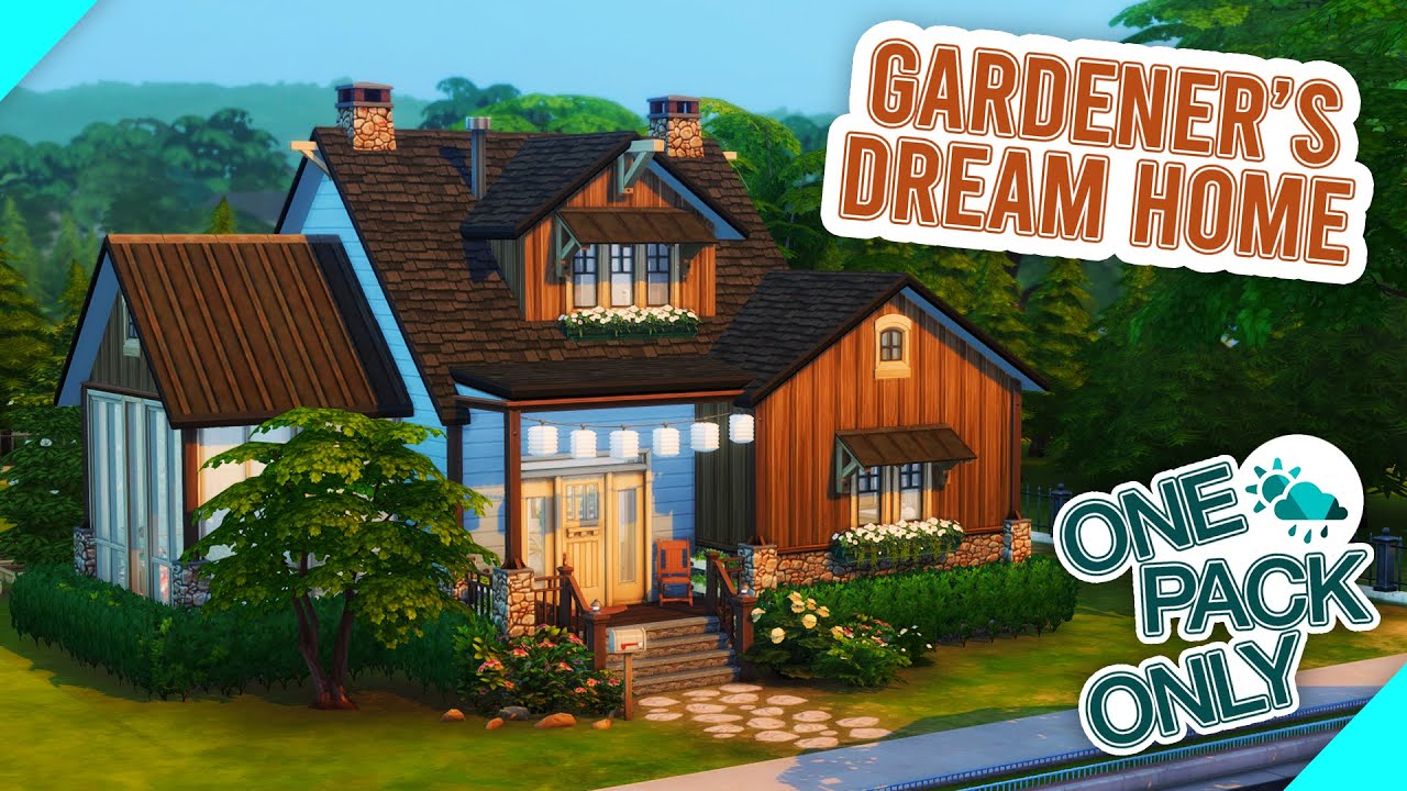 Gardener's Dream Home 🪴 || The Sims 4 Speed Build || One Pack Only: Seasons