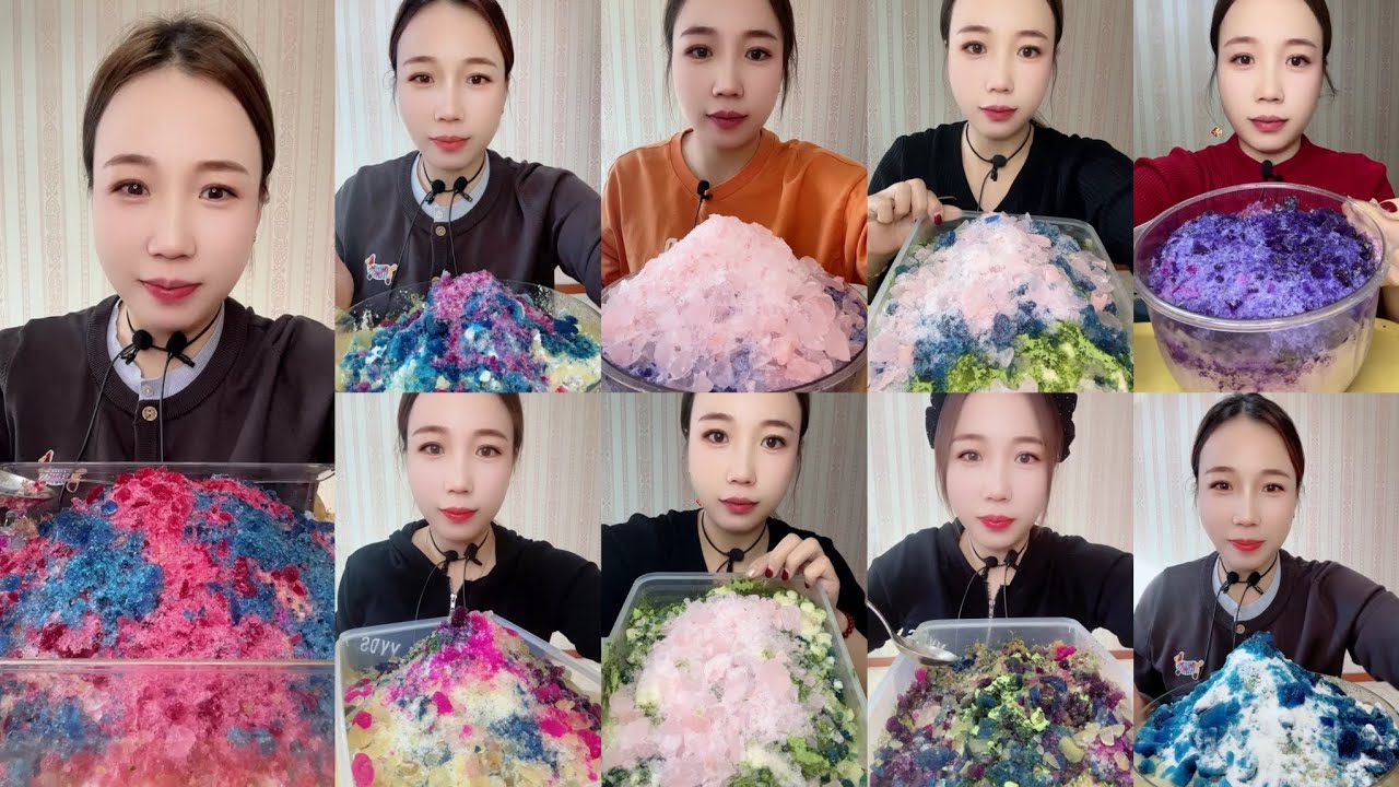 QIAN ICE EATING / LATEST ICE EATING COMPILATION