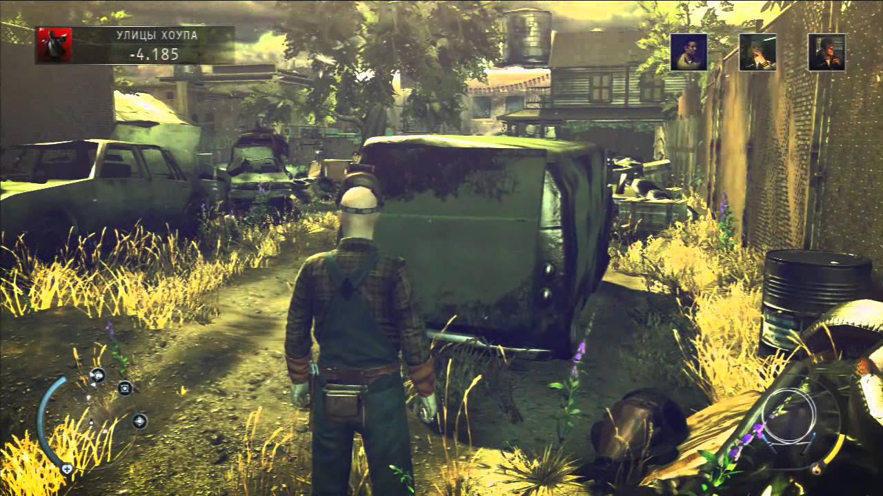 Hitman Absolution миссия №9 испытания Побрить Ленни