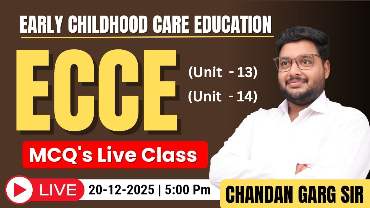 DECE Full Syllabus Free Classes | Unit 13 & 14 | IGNOU | MCQ's Live Class 2025
